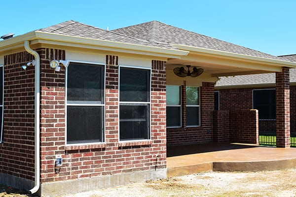 custom patio and addition