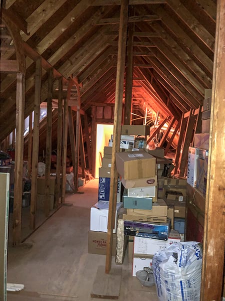 attic remodel step by step